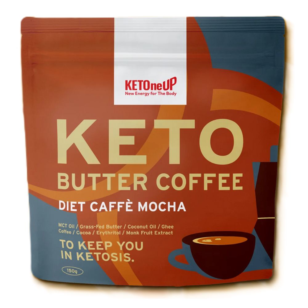 KETOneUP ケトバターコーヒー ダイエットカフェモカ 150g